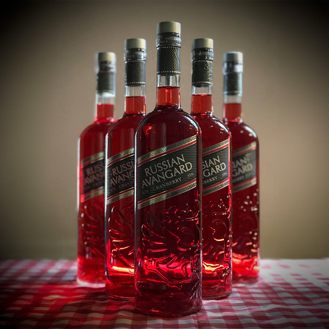 6-botellas-Vodka-Russian-Avangard-Cranberry-Vodka-hecho-en-Rusia-700ml