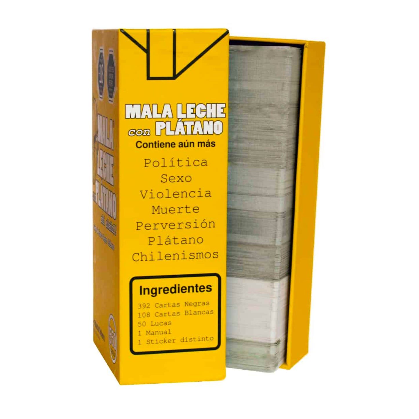 Detalle-juego-de-mesa-mala-leche-con-platano