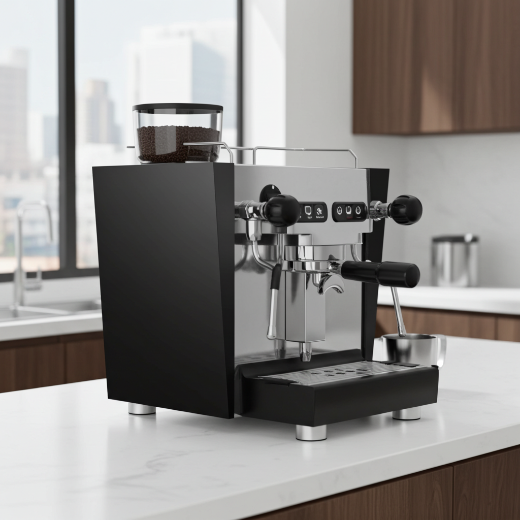 Cafetera Fracino Cherub Black CHE1 | Estilo y Café Profesional | OBCO