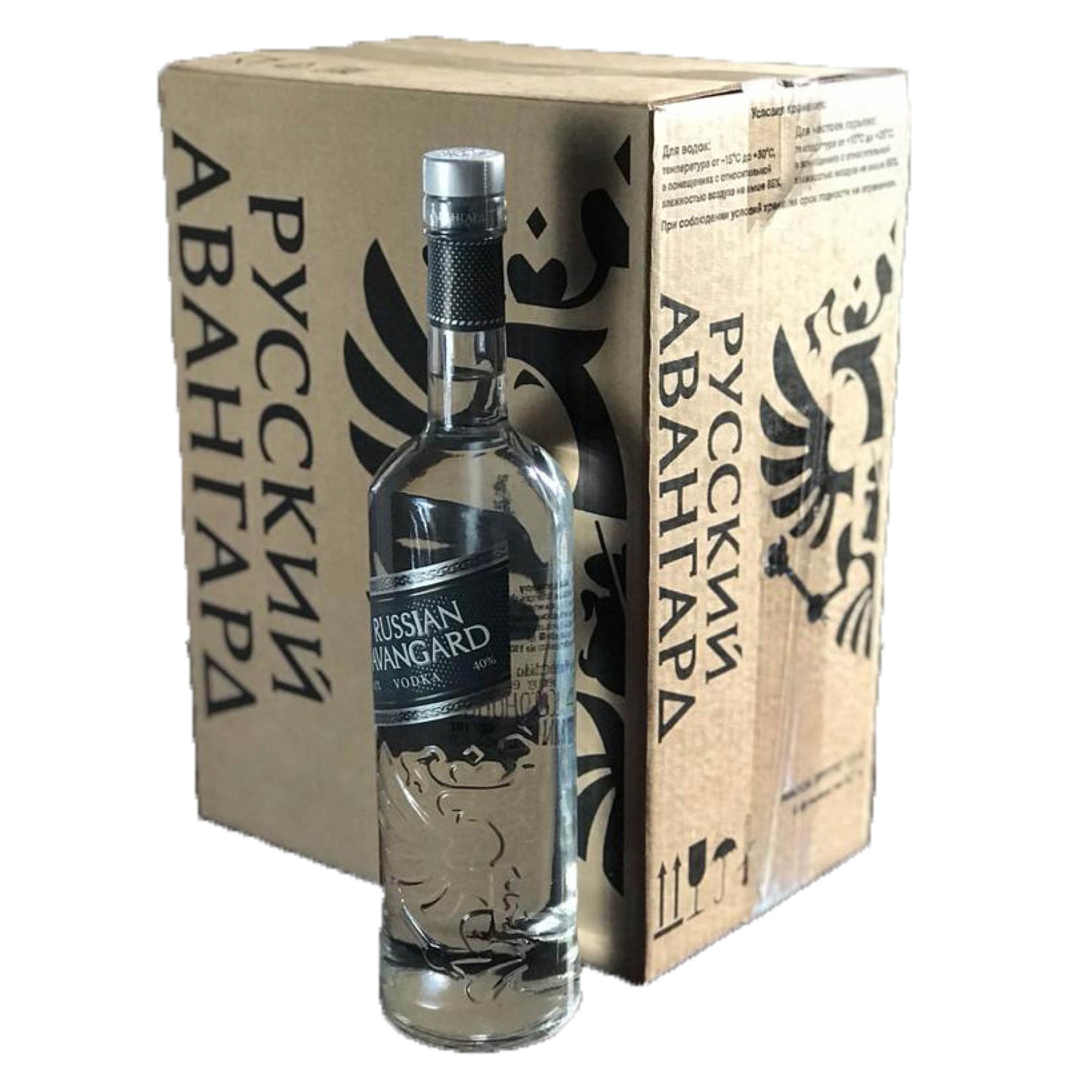 Caja-Vodka-Russian-Avangard-Classic-6-botellas-700ml