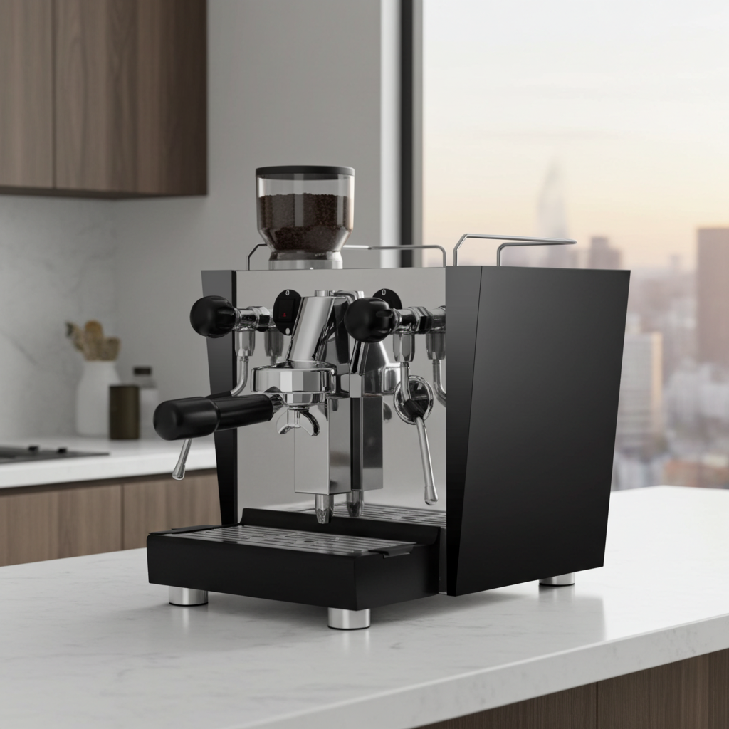 Cafetera Fracino Cherub Black CHE1 | Estilo y Café Profesional | OBCO