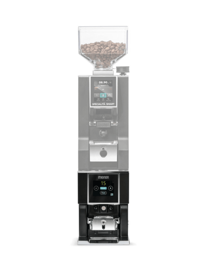 Tamper-automatico-Eureka-Mignon-negro-Implemetacion
