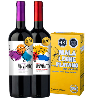 pack-para-regalo-juego-mesa-mala-leche-con-platano-mas-2-unvinito-reserva