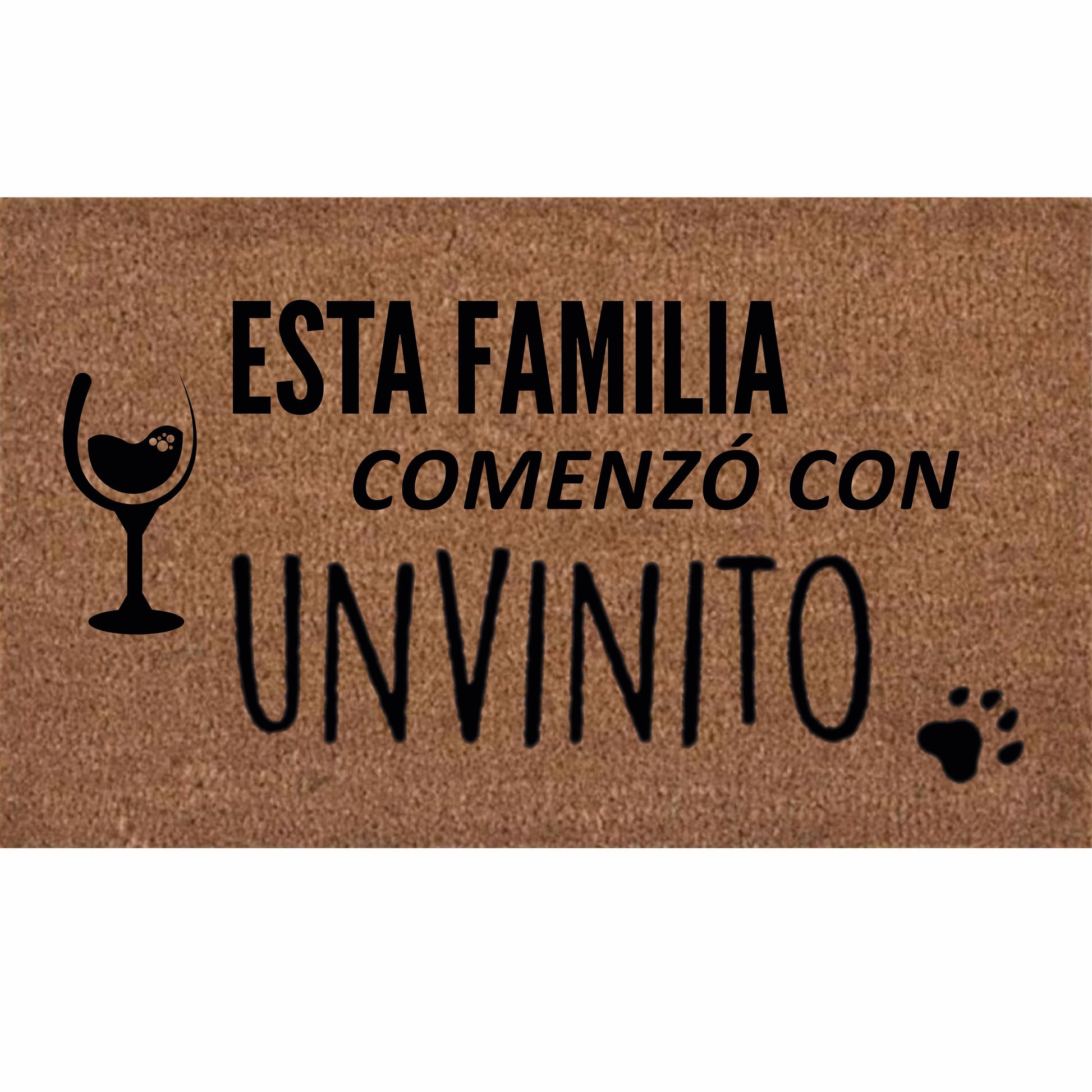 Choapino-limpia-pies-door-mat-Esta-Familia-comenzo-con-unvinito